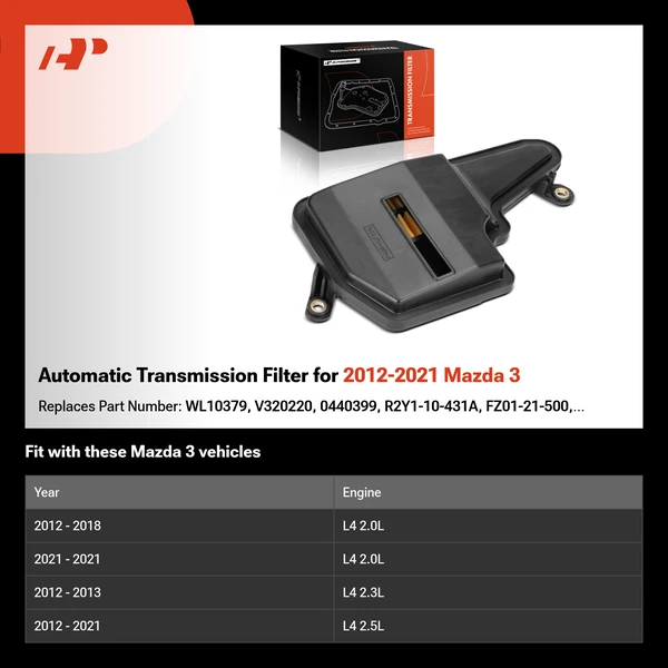 Automatic Transmission Filter for 2012-2021 Mazda 3