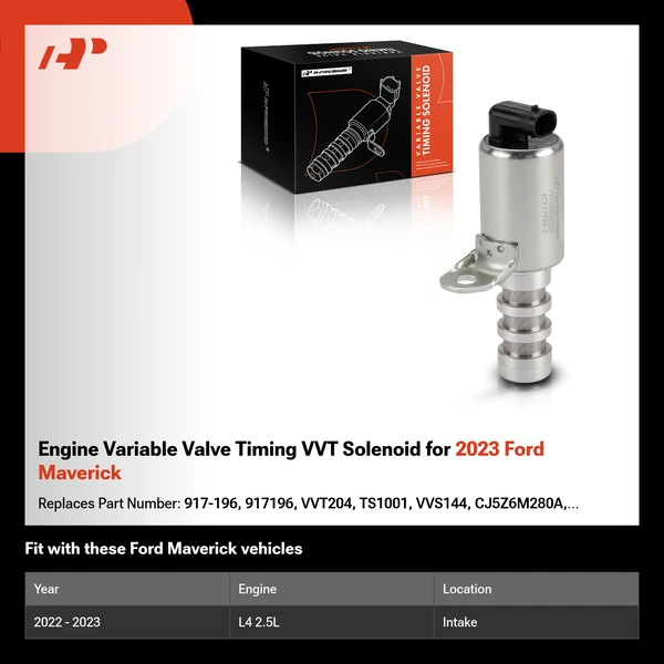 Engine Variable Valve Timing VVT Solenoid for 2023 Ford Maverick