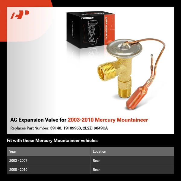 AC Expansion Valve for 2003-2010 Mercury Mountaineer