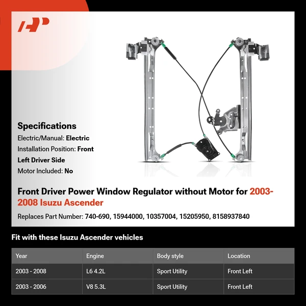 Front Driver ABS Wheel Speed Sensor for 2016-2018 Mercedes-Benz C350e