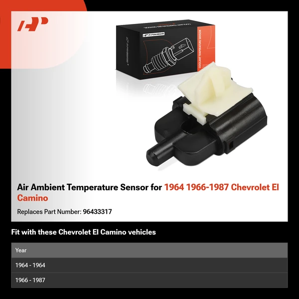 Air Ambient Temperature Sensor for 1964 1966-1987 Chevrolet El Camino