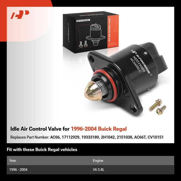 Idle Air Control Valve for 1996-2004 Buick Regal