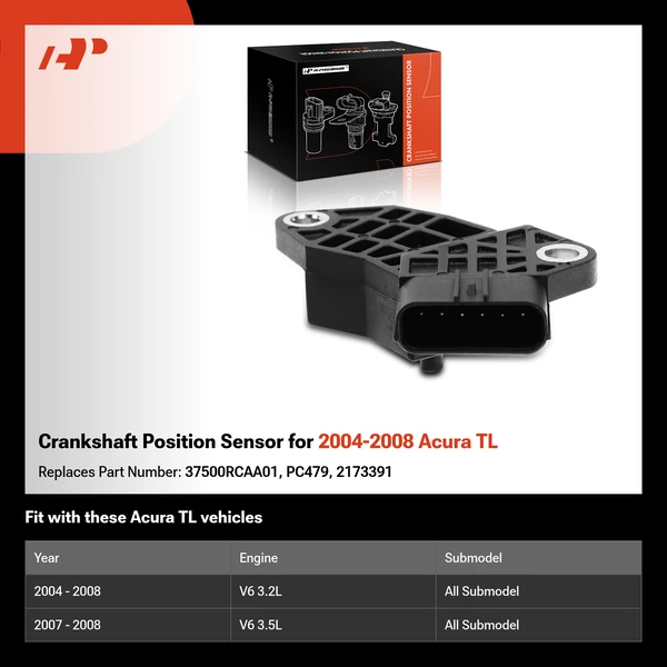 Crankshaft Position Sensor for 2004-2008 Acura TL