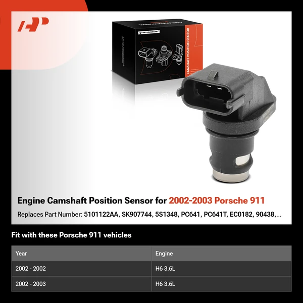 Engine Camshaft Position Sensor for 2002-2003 Porsche 911