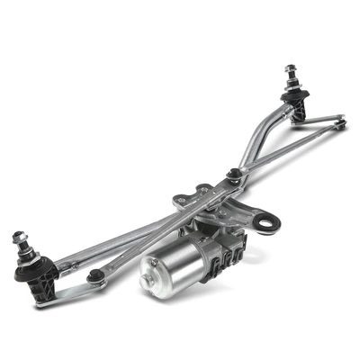 Front Windshield Wiper Linkage & Motor Assembly for 2001-2005 BMW 325i