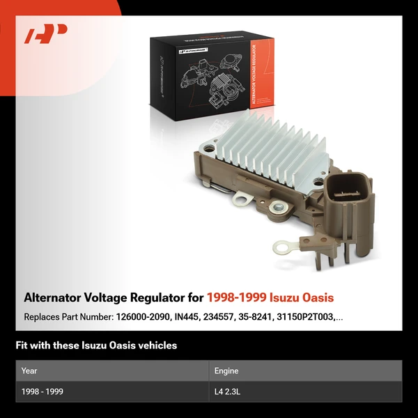 Alternator Voltage Regulator for 1998-1999 Isuzu Oasis