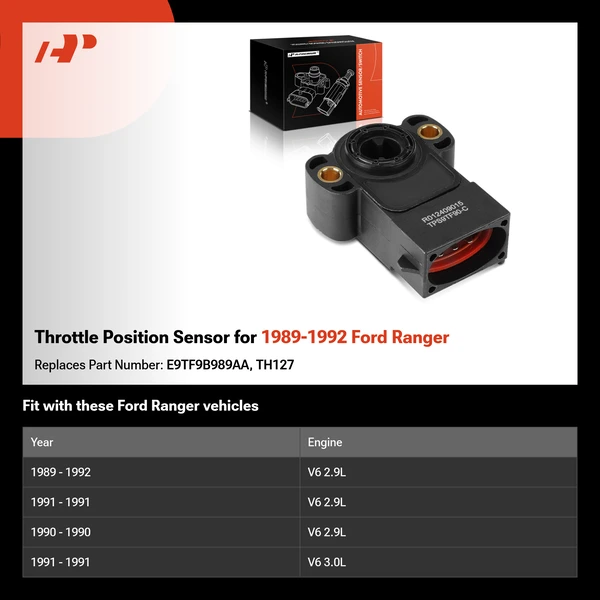 Throttle Position Sensor for 1989-1992 Ford Ranger