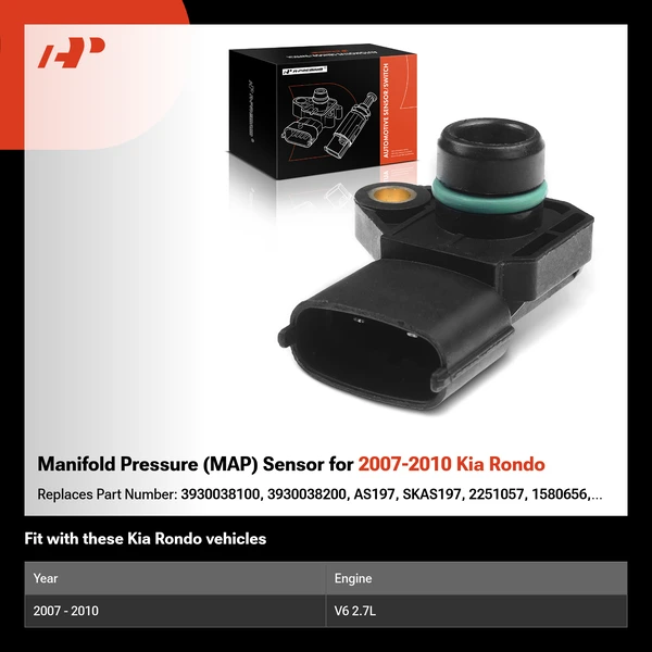Manifold Pressure (MAP) Sensor for 2007-2010 Kia Rondo