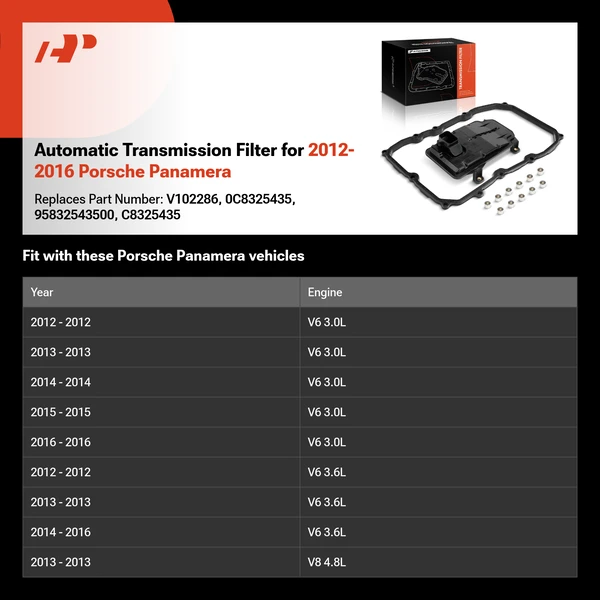 Automatic Transmission Filter for 2012-2016 Porsche Panamera