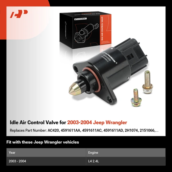 Idle Air Control Valve for 2003-2004 Jeep Wrangler
