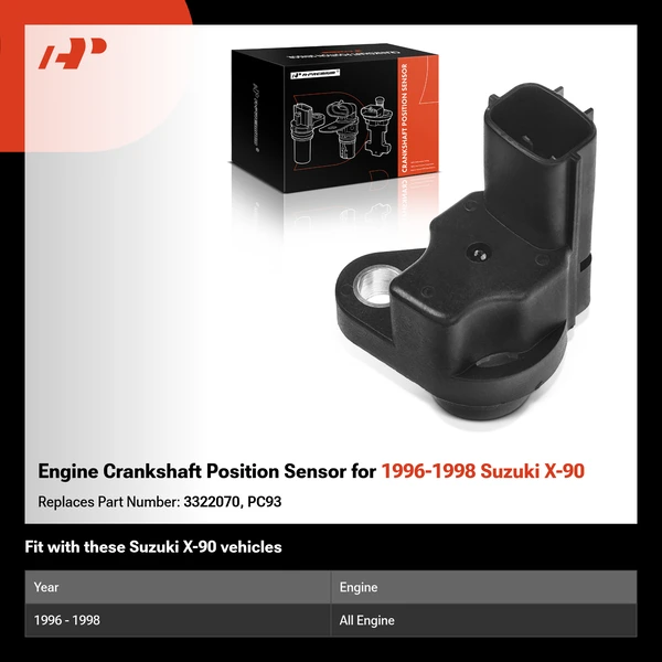 Engine Crankshaft Position Sensor for 1996-1998 Suzuki X-90