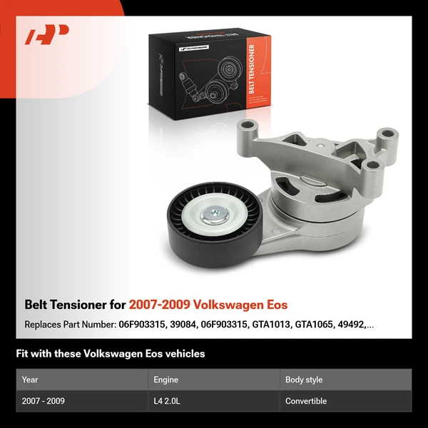 Belt Tensioner for 2007-2009 Volkswagen Eos