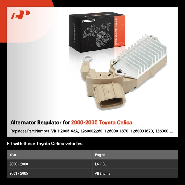 Alternator Regulator for 2000-2005 Toyota Celica