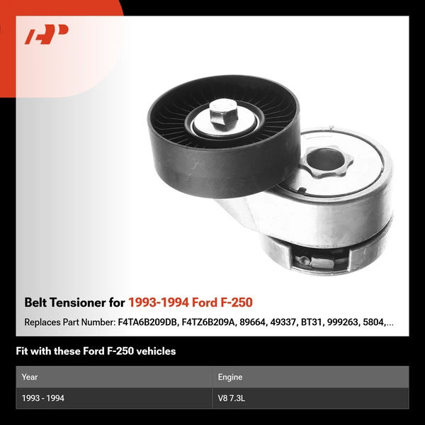 Belt Tensioner for 1993-1994 Ford F-250