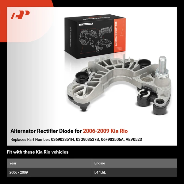 Alternator Rectifier Diode for 2006-2009 Kia Rio