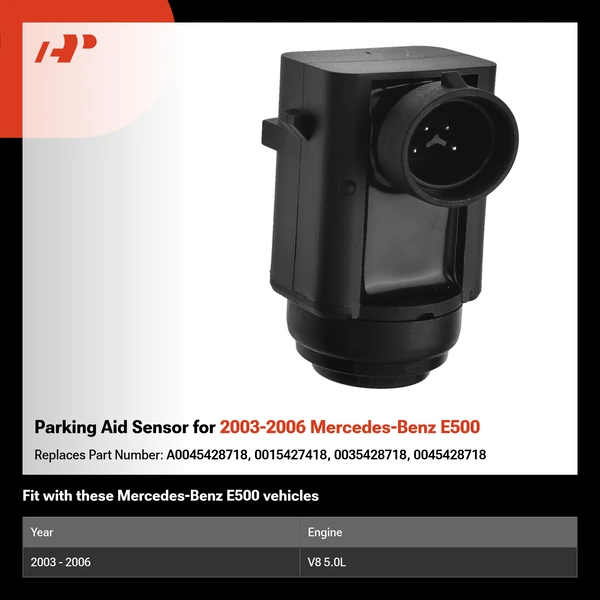 Parking Aid Sensor for 2003-2006 Mercedes-Benz E500