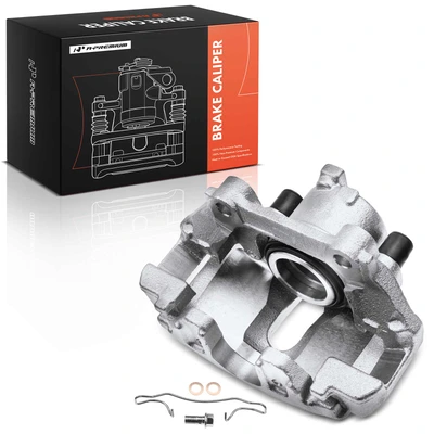 Front Passenger Disc Brake Caliper with Bracket