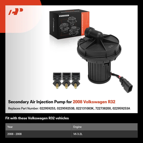 Secondary Air Injection Pump for 2008 Volkswagen R32