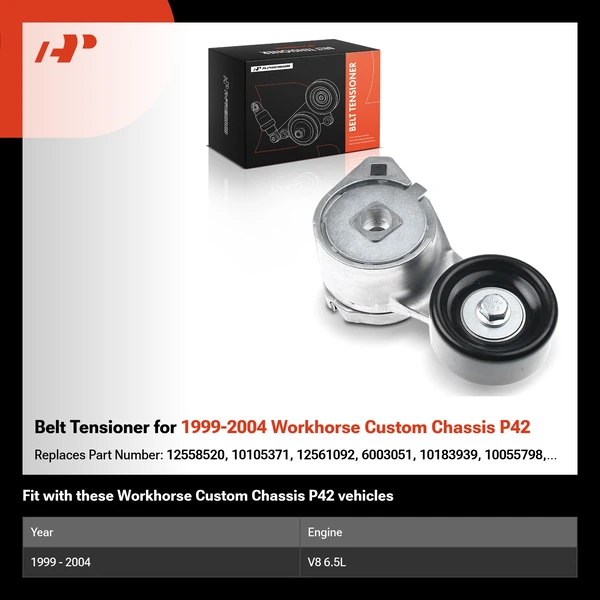 Belt Tensioner for 1999-2004 Workhorse Custom Chassis P42