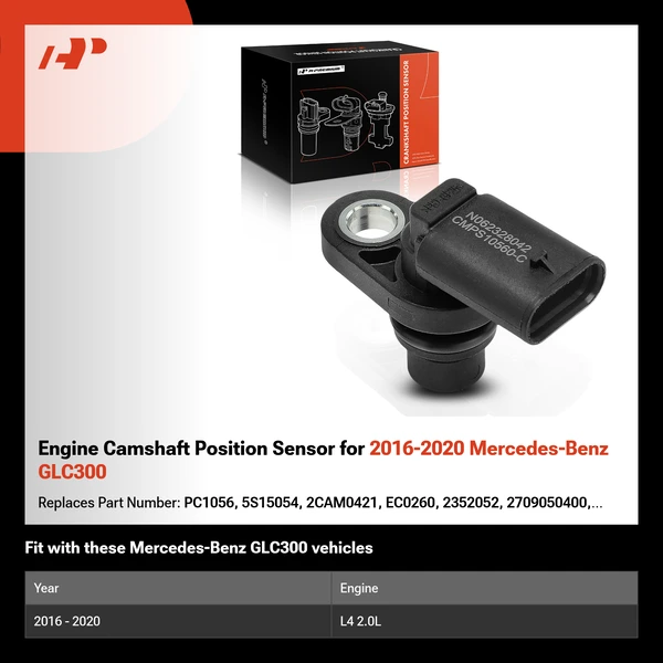 Engine Camshaft Position Sensor for 2016-2020 Mercedes-Benz GLC300