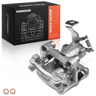 Rear Passenger Brake Caliper with Bracket