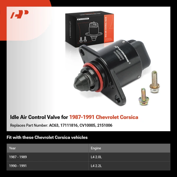 Idle Air Control Valve for 1987-1991 Chevrolet Corsica