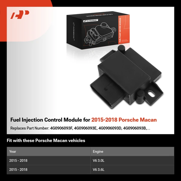 Fuel Injection Control Module for 2015-2018 Porsche Macan