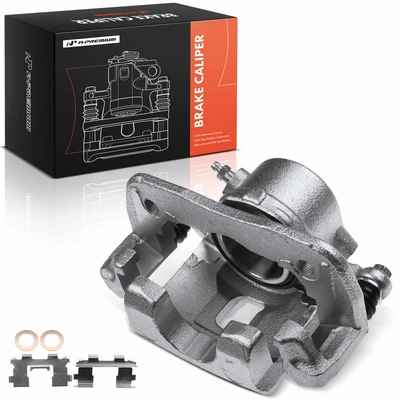 Front Driver Brake Caliper with Bracket