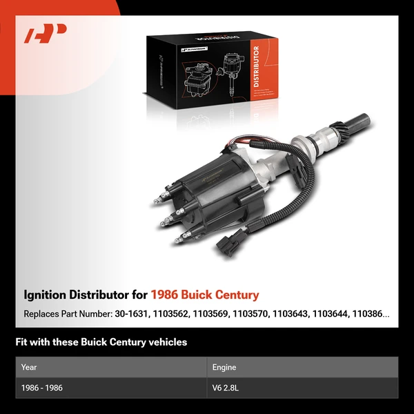 Ignition Distributor for 1986 Buick Century