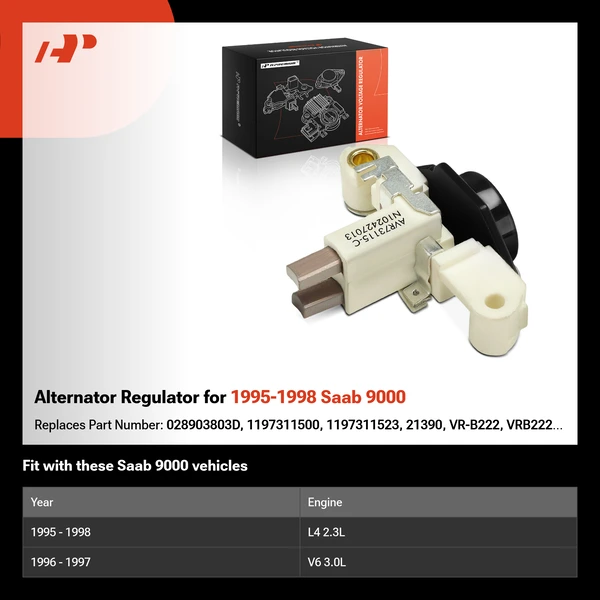 Alternator Regulator for 1995-1998 Saab 9000