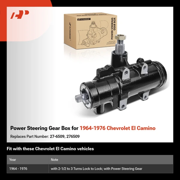 Power Steering Gear Box for 1964-1976 Chevrolet El Camino