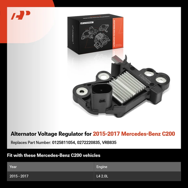Alternator Voltage Regulator for 2015-2017 Mercedes-Benz C200