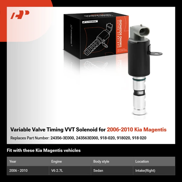 Variable Valve Timing VVT Solenoid for 2006-2010 Kia Magentis