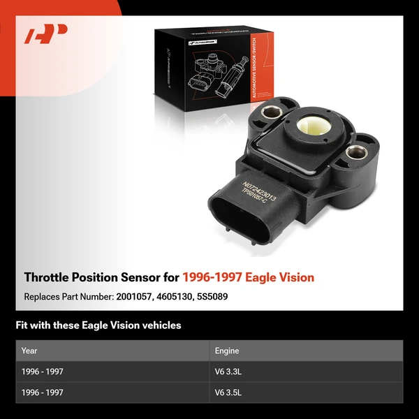 Throttle Position Sensor for 1996-1997 Eagle Vision