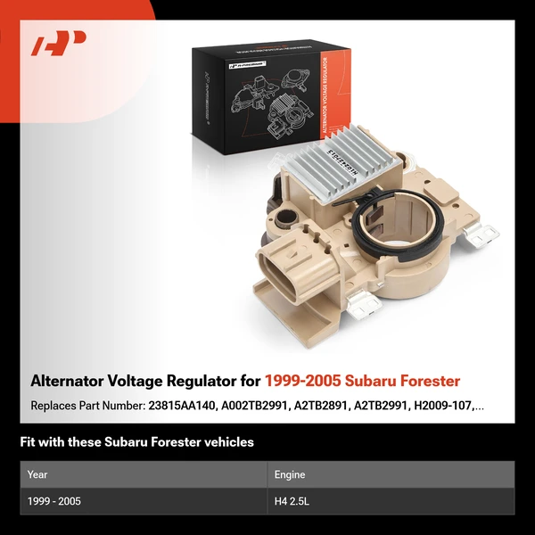 Alternator Voltage Regulator for 1999-2005 Subaru Forester