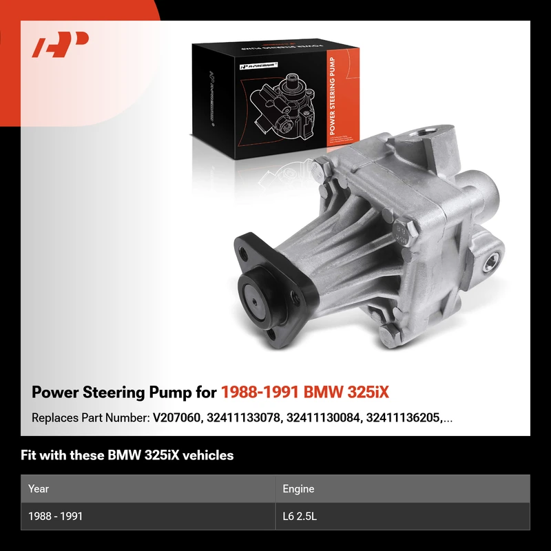 Power Steering Pump for 1988-1991 BMW 325iX