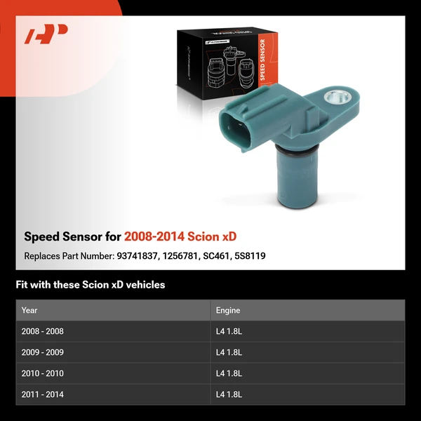 Speed Sensor for 2008-2014 Scion xD