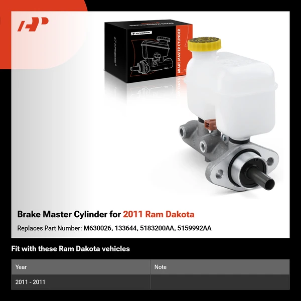 Brake Master Cylinder for 2011 Ram Dakota