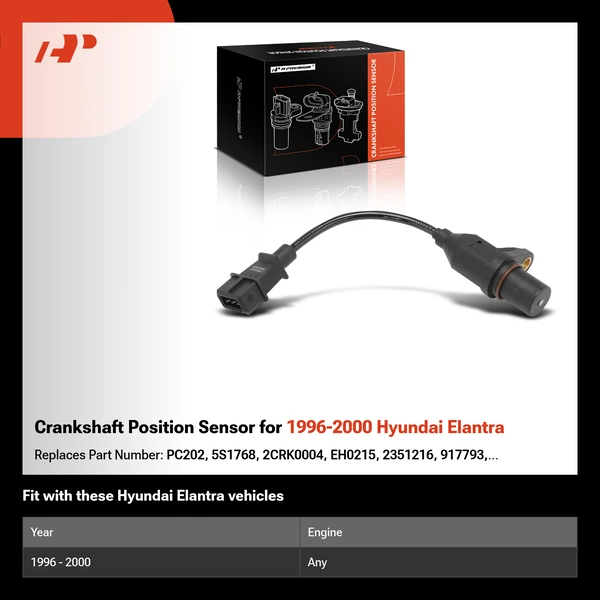Crankshaft Position Sensor for 1996-2000 Hyundai Elantra