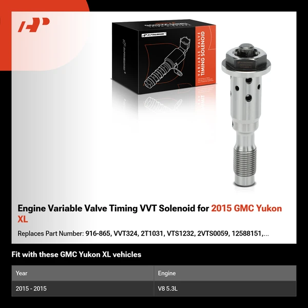 Engine Variable Valve Timing VVT Solenoid for 2015 GMC Yukon XL