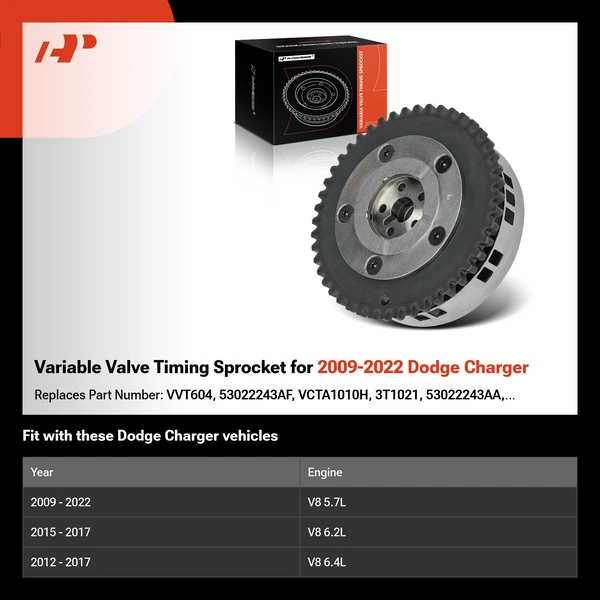 Variable Valve Timing Sprocket for 2009-2022 Dodge Charger