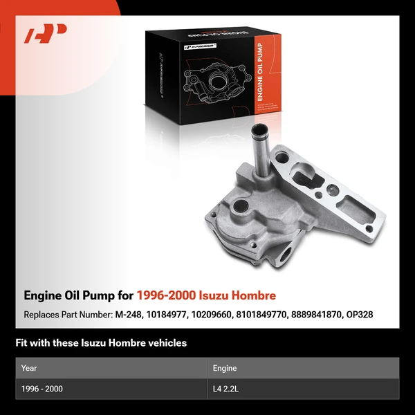 Engine Oil Pump for 1996-2000 Isuzu Hombre