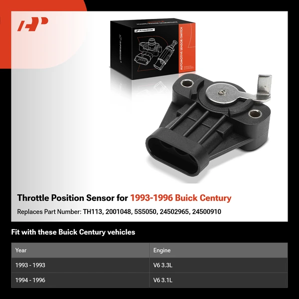 Throttle Position Sensor for 1993-1996 Buick Century
