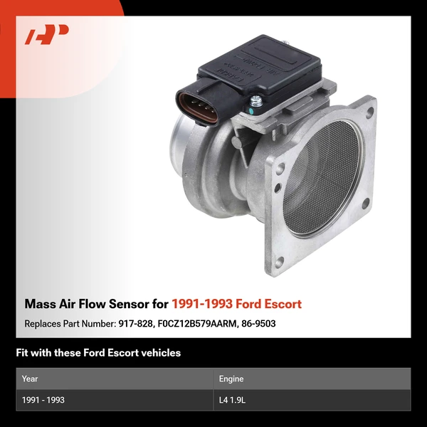 Mass Air Flow Sensor for 1991-1993 Ford Escort