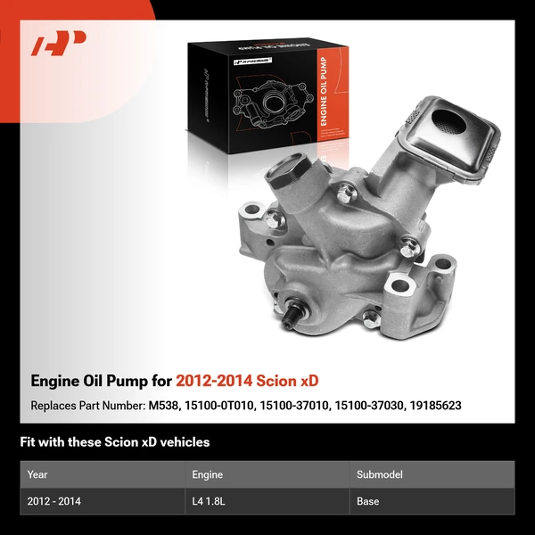 Engine Oil Pump for 2012-2014 Scion xD