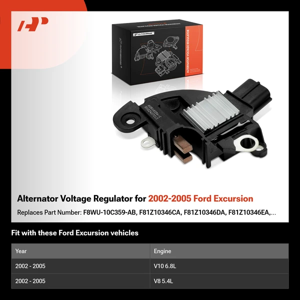 Alternator Voltage Regulator for 2002-2005 Ford Excursion