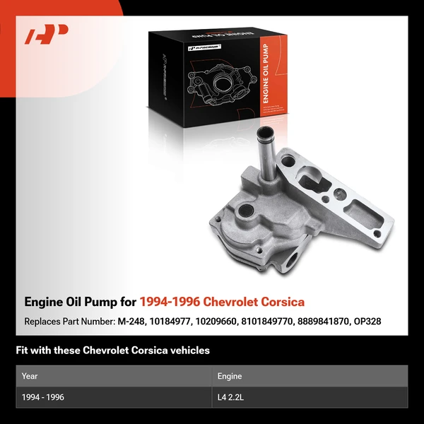 Engine Oil Pump for 1994-1996 Chevrolet Corsica