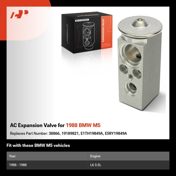 AC Expansion Valve for 1988 BMW M5