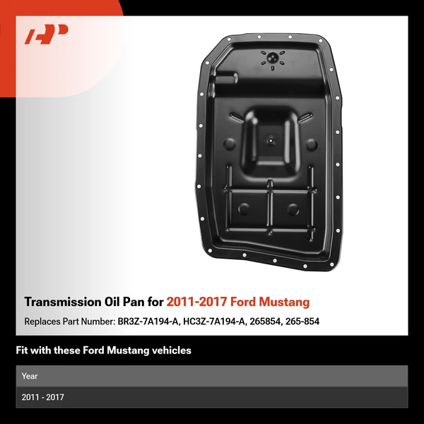 Transmission Oil Pan for 2011-2017 Ford Mustang