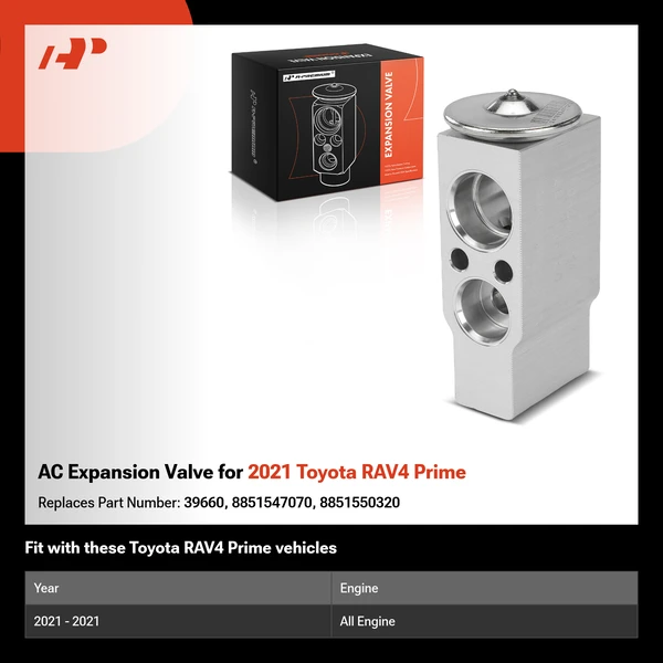 AC Expansion Valve for 2021 Toyota RAV4 Prime